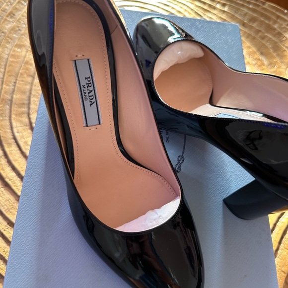 prada CALZATURE DONNA Nero shoes size 36.5 - Picture 6 of 10